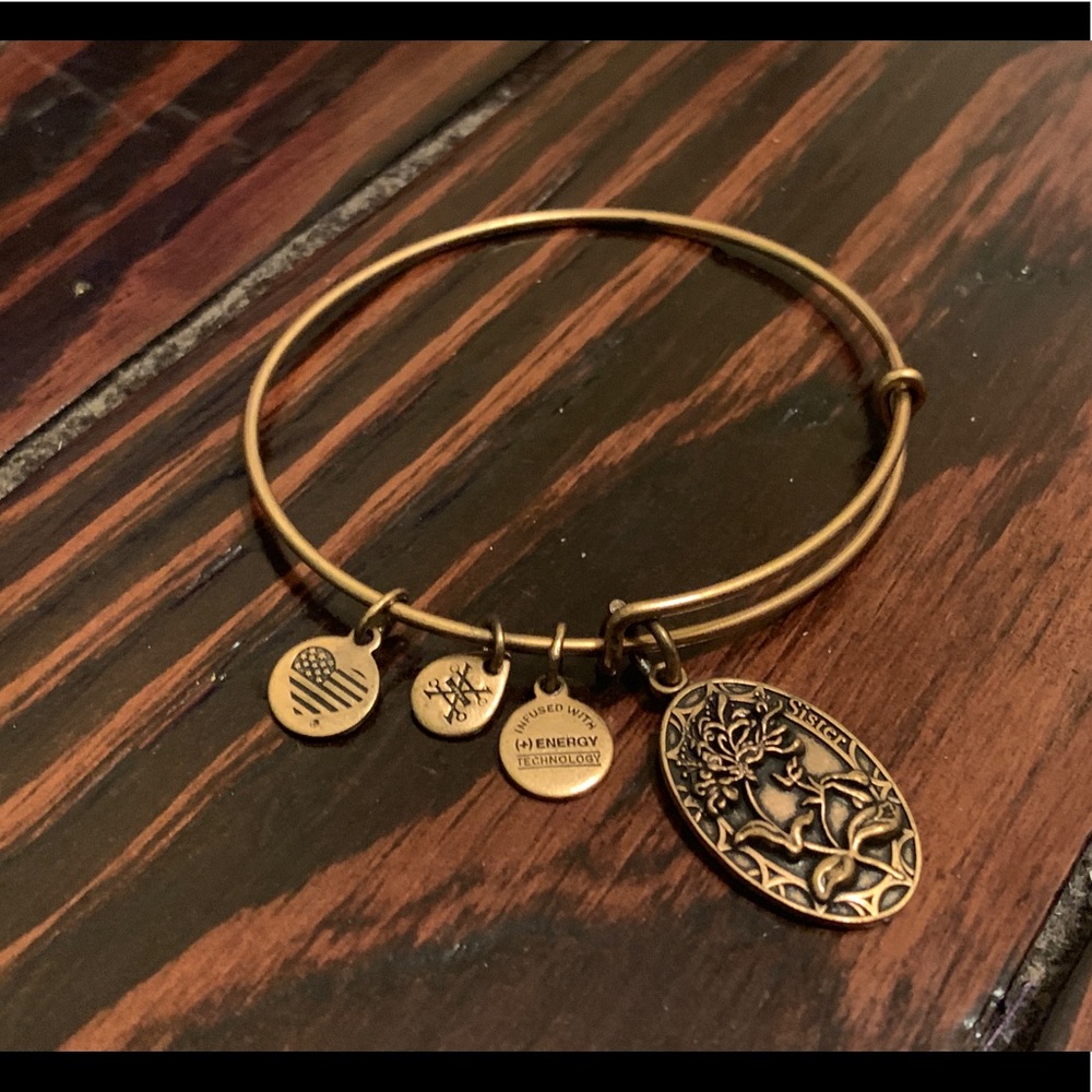 Alex and Ani ‘Sister’ bracelet - gold
